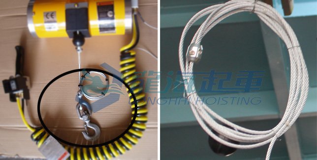 吊鉤和鋼絲繩實物圖 吊鉤和鋼絲繩實物圖